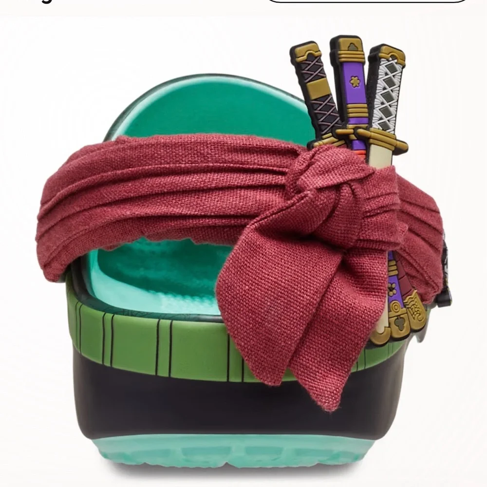 NIB EXCLUSIVE ONE PIECE ZORO CROCS - Picture 3 of 4